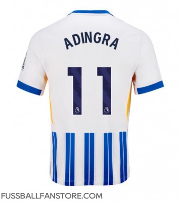 Brighton Simon Adingra #11 Replik Heimtrikot 2024-25 Kurzarm